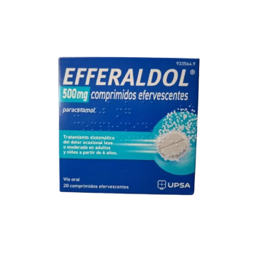Efferalgan Alivio del Dolor 20 Comprimidos Efervescentes