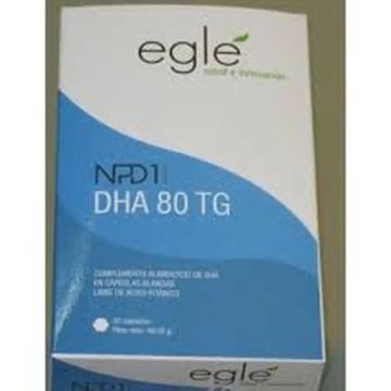 Egle Npd1 Dha 80 Tg Astaxantina 60 Cápsulas