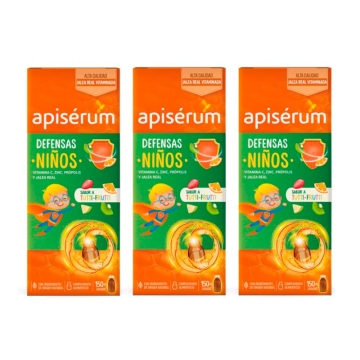 ApiSérum Triplo Defensas Niños – Jalea Real 3 x 150ml