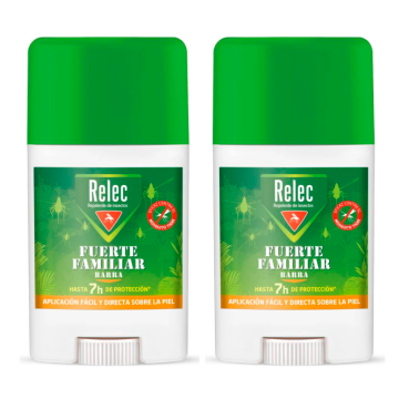 RelecDuplo Fuerte Familiar Stick Antimosquitos, 2 x 50 ml