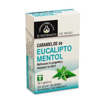 El Naturalista Caramelos Eucalipto Mentol Sin Azúcar 365 gr