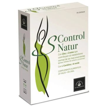 El Naturalista Scontrolnatur Complemeno Alimenticio Para El Control De Peso 20 Viales
