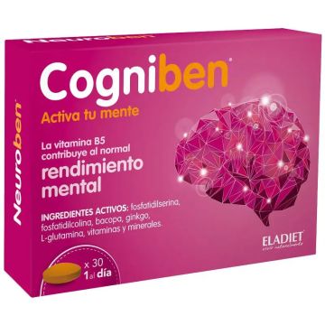Eladiet Cogniben Plus, 30 Comprimidos
