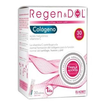 Eladiet Regen & Dol Amp Colageno Sabor Limon 30 Sbrs.