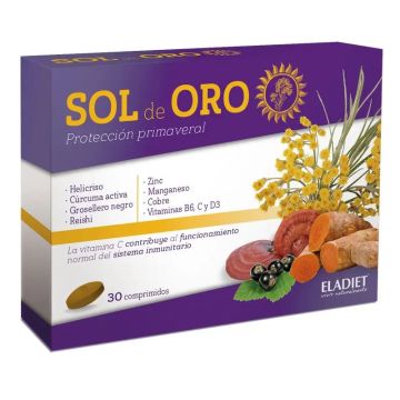 Eladiet Sol De Oro  30 comprimidos