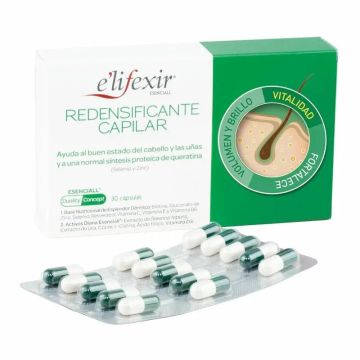Elifexir Esenciall Redensificante Capilar Anticaída Fortificante 60 Cápsulas