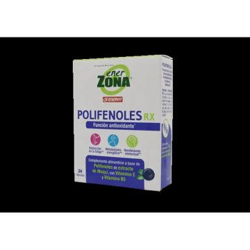 Enerzona Polifenoles Rx  24 cápsulas