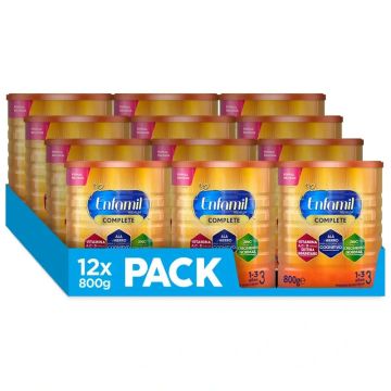 Enfamil Complete 3 Leche de Crecimiento, 12 X 800 gr