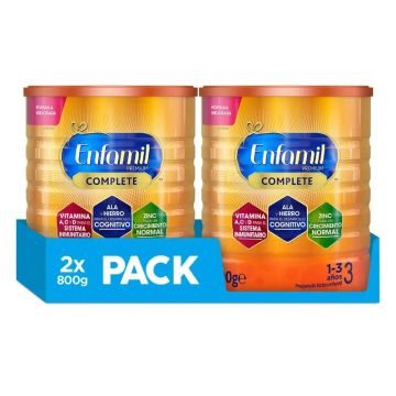 Enfamil Complete 3 Leche de Crecimiento, 2 X 800 gr