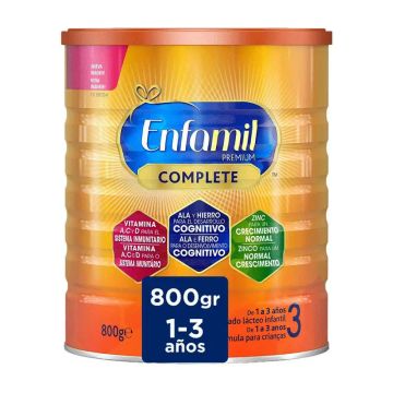 Enfamil Complete 3 Leche de Crecimiento, 800 gr