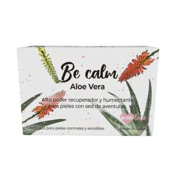 Enna Be Calm-Calm Jabón Vegano, Aloe-Vera, 100 gr