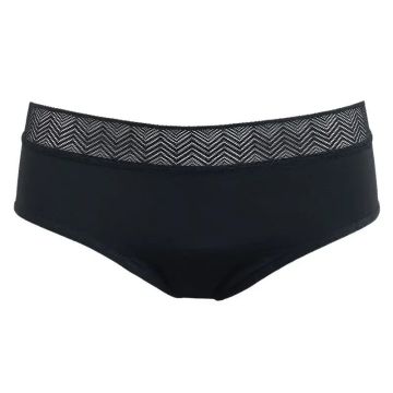 Enna Braga Menstrual Modern Hipster Noche - Flujo Abundante,Talla L, Negro