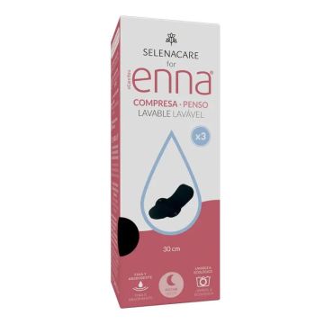Enna Pads Compresas De Noche, 3 copas