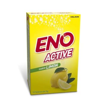 Eno Active Sabor Limón, 10 sobres de 5 gr
