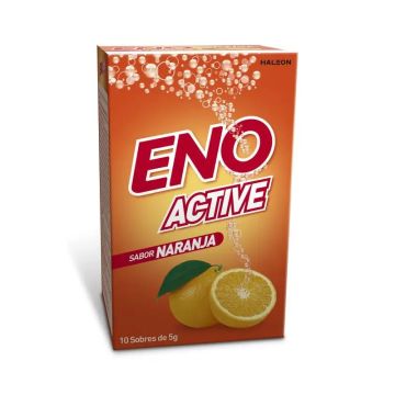 Eno Active Sabor Naranja, 10 sobres de 5 gr