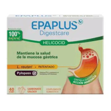Epaplus Digestcare Helicocid, 24 gramos, 30 comprimidos