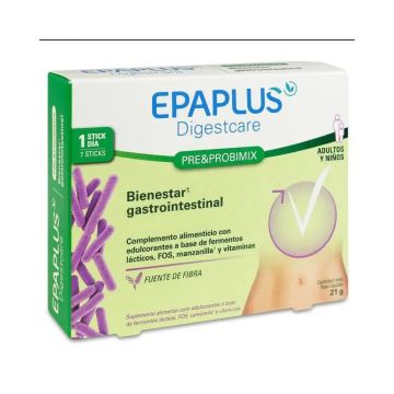 Epaplus Digestcare Pre&Probimix, 21 gramos, 7 sticks