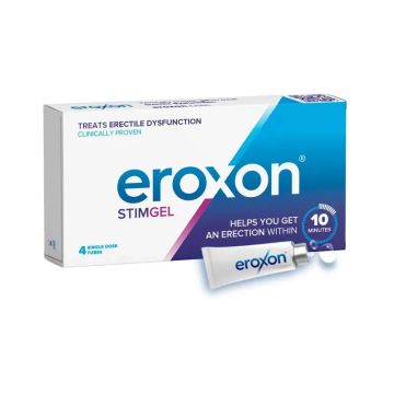 Eroxon Stimgel Gel Para Disfunción Eréctil, 4 tubos monodosis