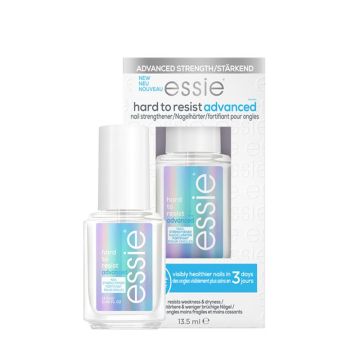 Essie Hard To Resist Advanced, Tratamiento Endurecedor De Uñas, Tecnología Msm,Clear
