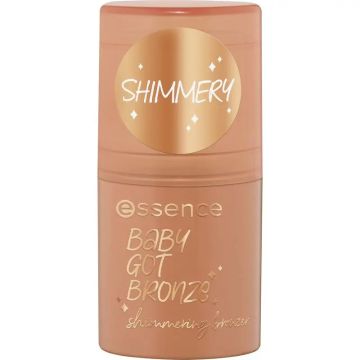 Essence Bronceador En Barra Brillante Baby Got Bronze 10 Marrón, 5.5 gr