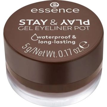 Essence Eyeliner Gel En Tarro Stay & Play 02 , 5 gr