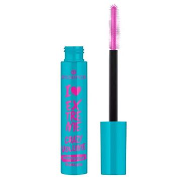 Essence I Love Extreme Crazy Volume Máscara De Pestañas VoluminizadoraResistente Al Agua, 12 ml