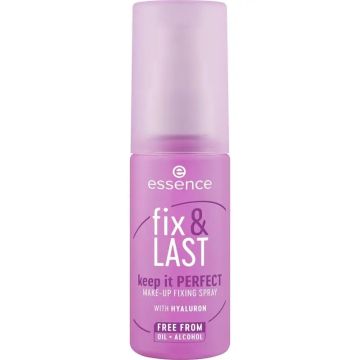 Essence Spray Fijador De Maquillaje Fix & Last Keep It Perfect Transparente, 50ml
