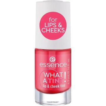 Essence What A Tint! Tinte Para Labios Y Mejillas Rojo, 4.9 ml