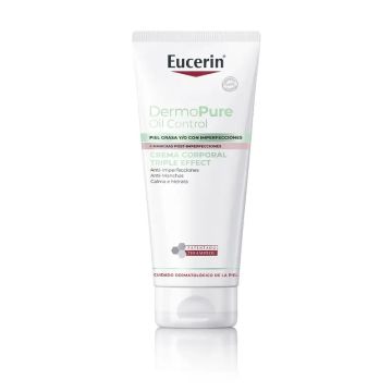 Eucerin Dermopure Crema Corporal Triple Efecto, 200Ml