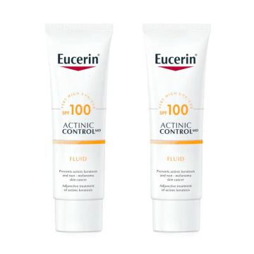 Eucerin Duplo Solar Actinic Control Md Fluid Spf 100, 2 x 80 Ml