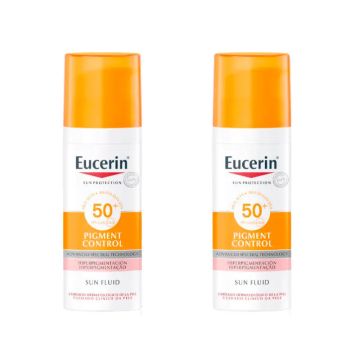 Eucerin Duplo Pigment Control Spf50+ Solar Fluid, 2 x 50 Ml