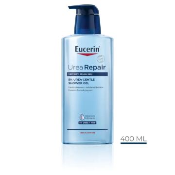 Eucerin Gel De Ducha Suave 5 % Urea , 400 ml