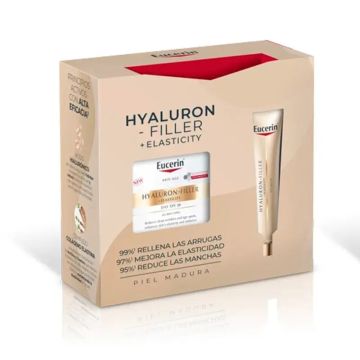 Eucerin Pack Hyaluron Filler Elasticity Crema Día Spf30 50Ml + Contorno De Ojos15Ml