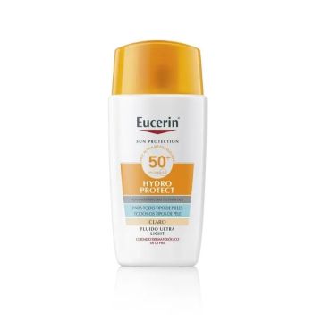 Eucerin Sun Face Hydro Protect Fluid FPS50+Tinted Light, 50 ml