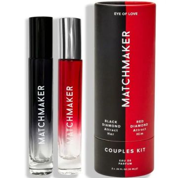 Eye Of Love Matchmaker 2Pc Feromonas Set Couples Kit Para Él Y Ella 20 Ml