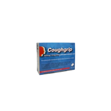 Tecnimede Coughgrip Solución Oral, 10 sobres para diluirlos en agua. polvo