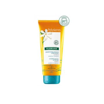 Klorane Polysianes Champú-Gel de Ducha After Sun Al Tamanu Bio Y Monoi, 200 ml