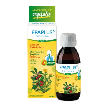 Epaplus Immuncare Tos Jarabe Adultos Sabor Limón , 150 ml
