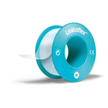Leukoplast Leukoflex Con Aro, 2,5 Cm X 5 M