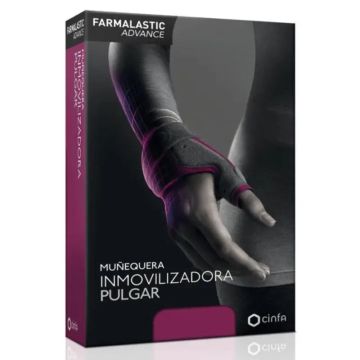 Farmalastic Advance Muñequera Inmovilizadora Pulgar, Talla 2