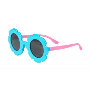 Farmamoda Gafas De Sol Para Niños Polarizadas Azul Y Rosa Flor, 25 gr