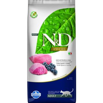 Farmina N&D Cat Prime Cordero 10Kg, pienso para gatos