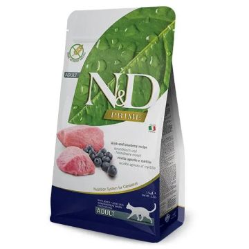 Farmina N&D Cat Prime Cordero 5Kg, pienso para gatos