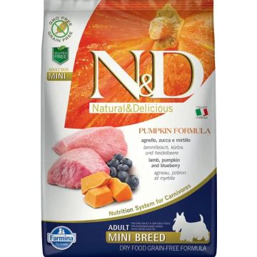 Farmina N&D Dog Calabaza Mini Cordero 7Kg, pienso para perros