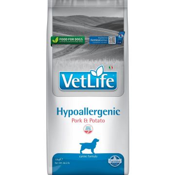 Farmina Vet Life Dog Hypoallergenic Cerdo Adult 12Kg, pienso para perros
