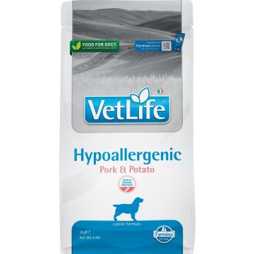 Farmina Vet Life Dog Hypoallergenic Cerdo Adult 2Kg, pienso para perros