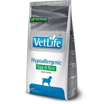 Farmina Vet Life Dog Hypoallergenic Huevo 12Kg, pienso para perros