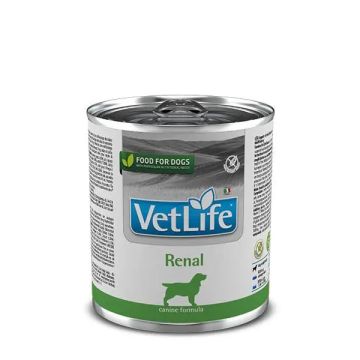 Farmina Vet Life Dog Renal Caja 6X300Gr, comida húmeda para perros