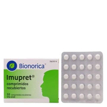Imupret 50 comprimidos recubiertos