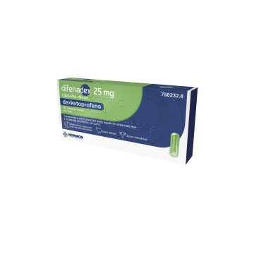Difenadex 25mg, 10 Cápsulas